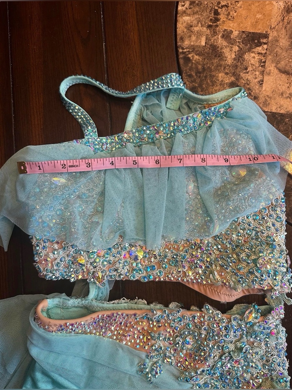 Kids Aqua Dance Costume - Picture 2 of 4